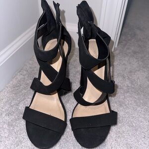 Black heels